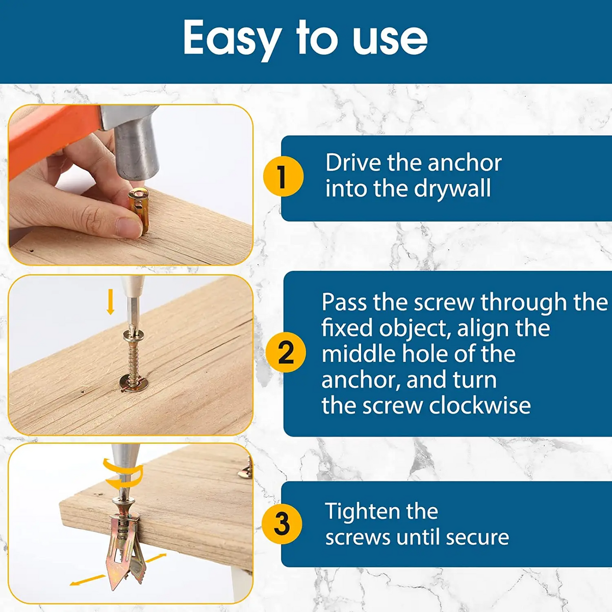 WallScrews Größen