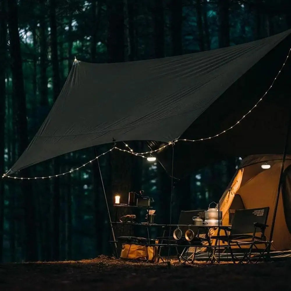 Tragbare LED-Lichterkette Wasserdicht – Wiederaufladbar