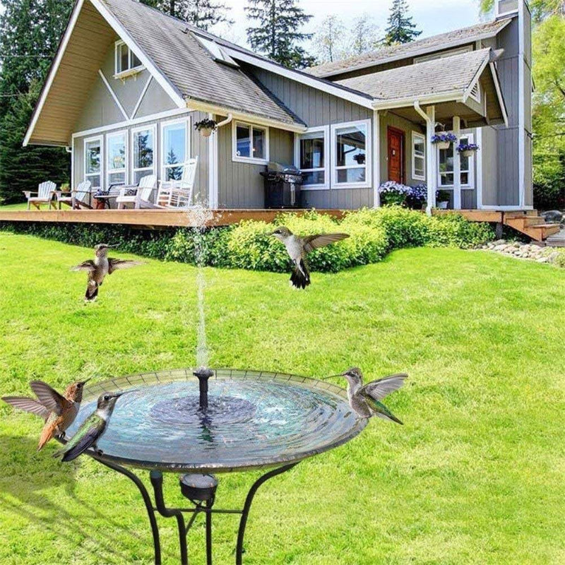 SolarFountain – Schwimmende Solar-Wasserpumpe für den Gartenbrunnen