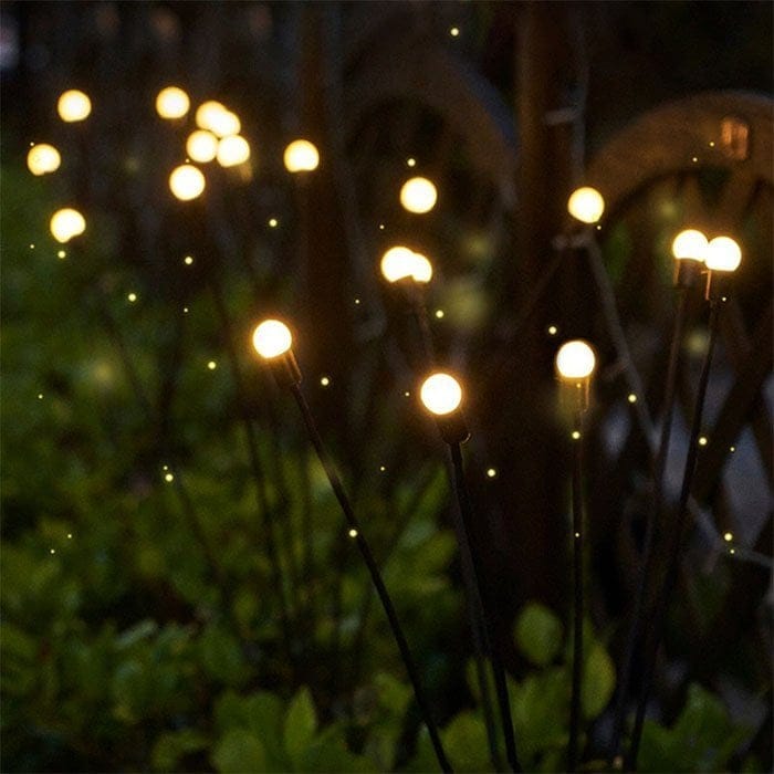 FireFlies – Solarbetriebene Glühwürmchen-Gartenleuchte, Wasserdicht