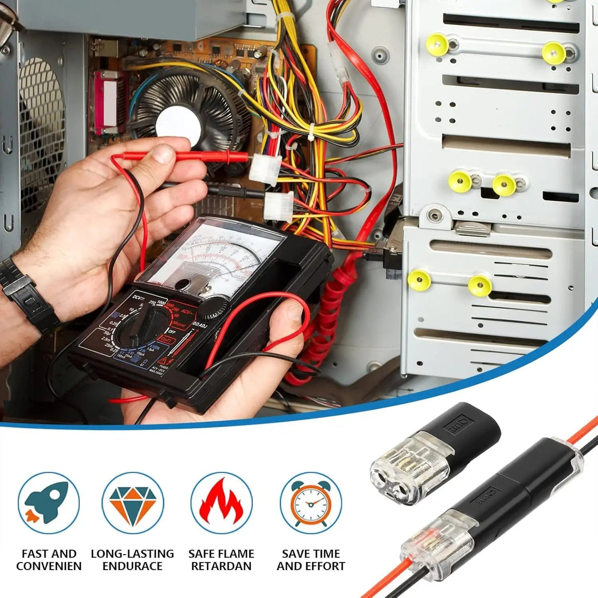 SolderlessConnector – Lötfreie Steckverbinder für Drähte