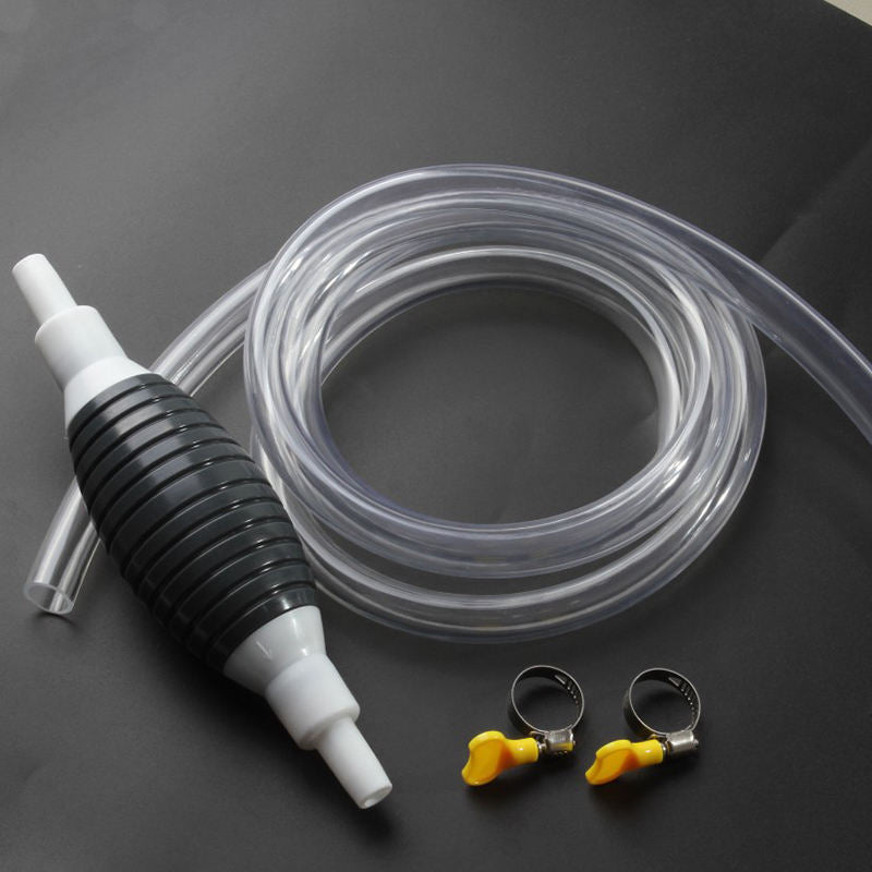 TransferPump – Manuelle Siphon-Kraftstoffpumpe mit Schlauch, 2er Set