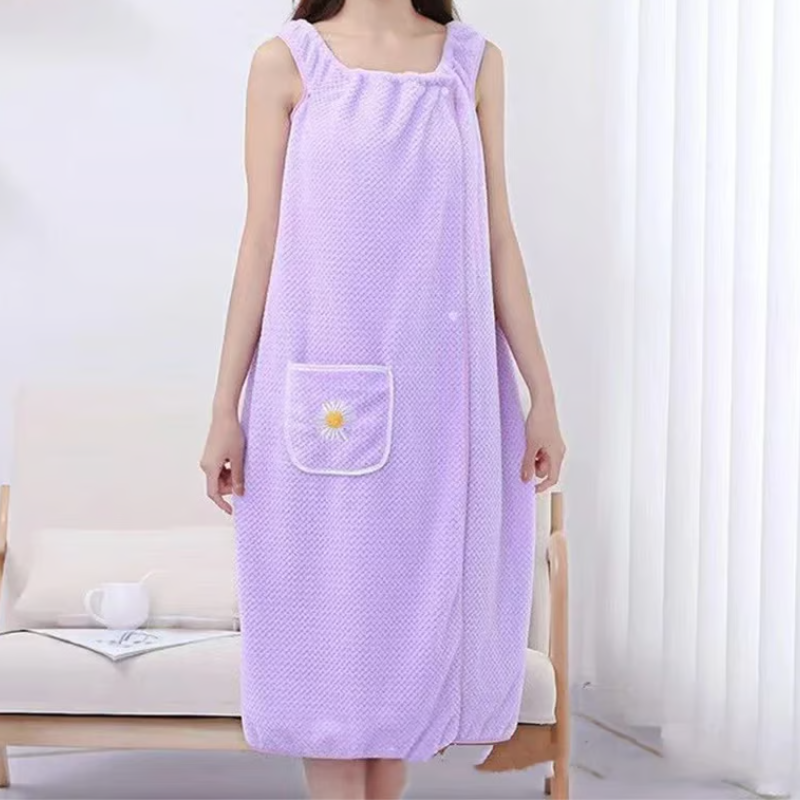 TowelDress Tragbares Schnelltrocknendes Duschtuch