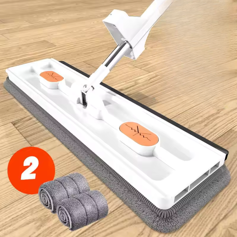 RotatingMop 360° Drehbarer Flachmopp Mit Auswringsystem