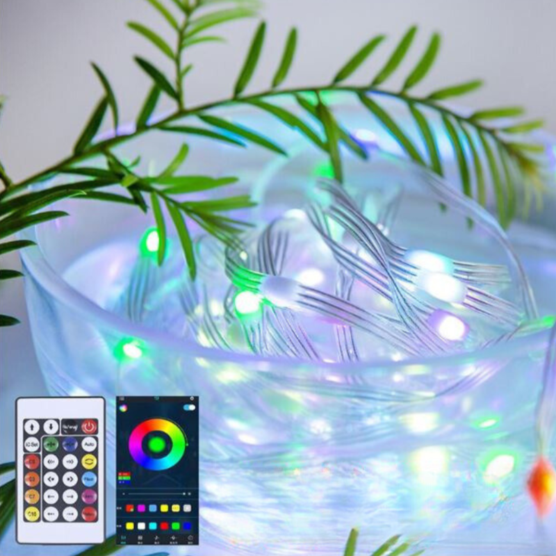 StringLight – Bunte LED Lichterkette mit Fernbedienung und Musikmodus