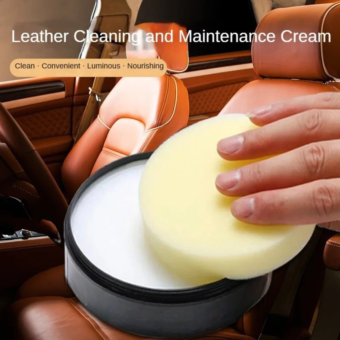 LeatherCream Verpackung Vorderseite