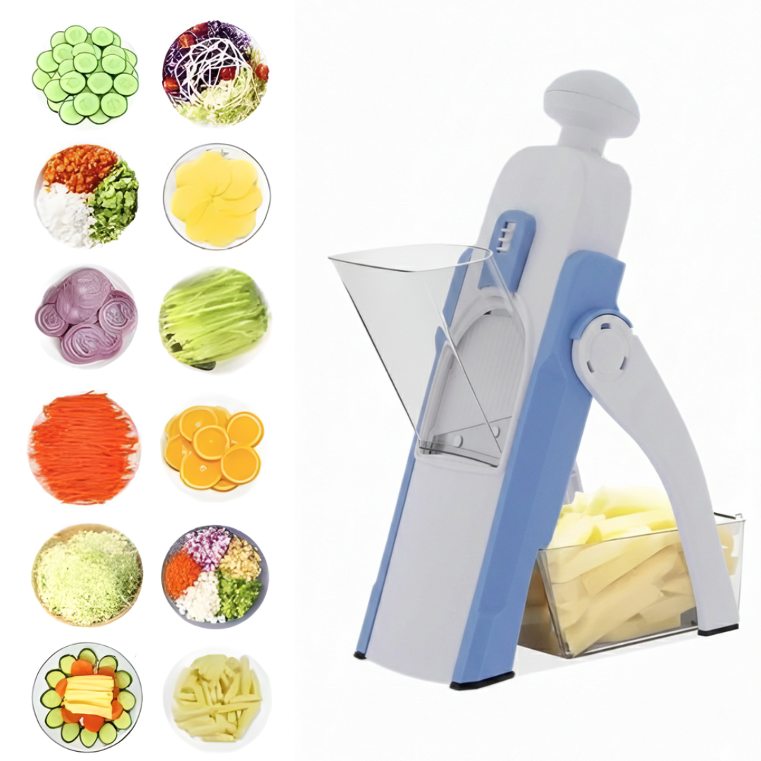 VeggieSlicer Gemüsehobel Multifunktional, Edelstahlklingen