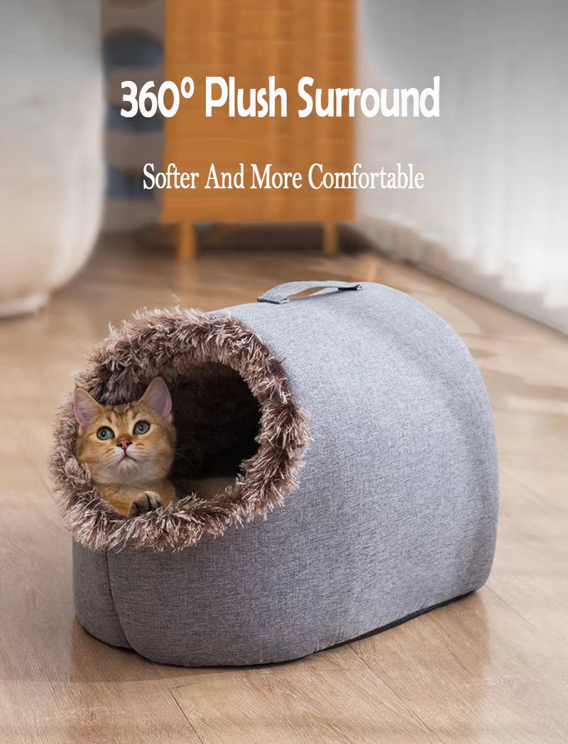 CozyCat Warmes Kuschelnest Für Katzen