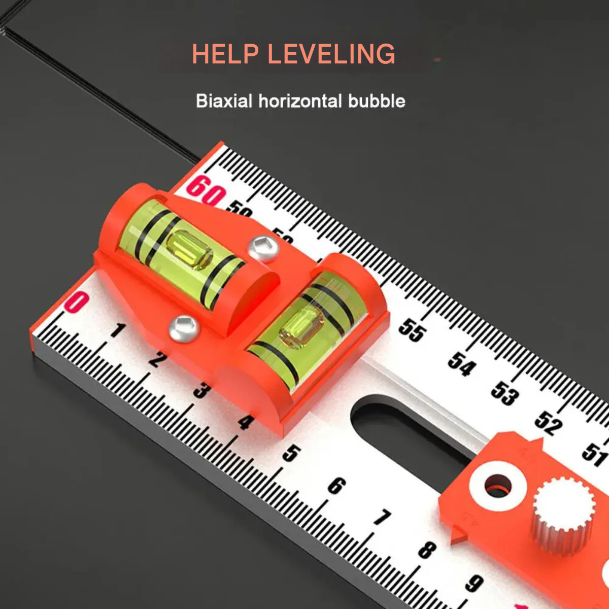 DrillRuler 2-in-1 Bohr-Positionierungslineal