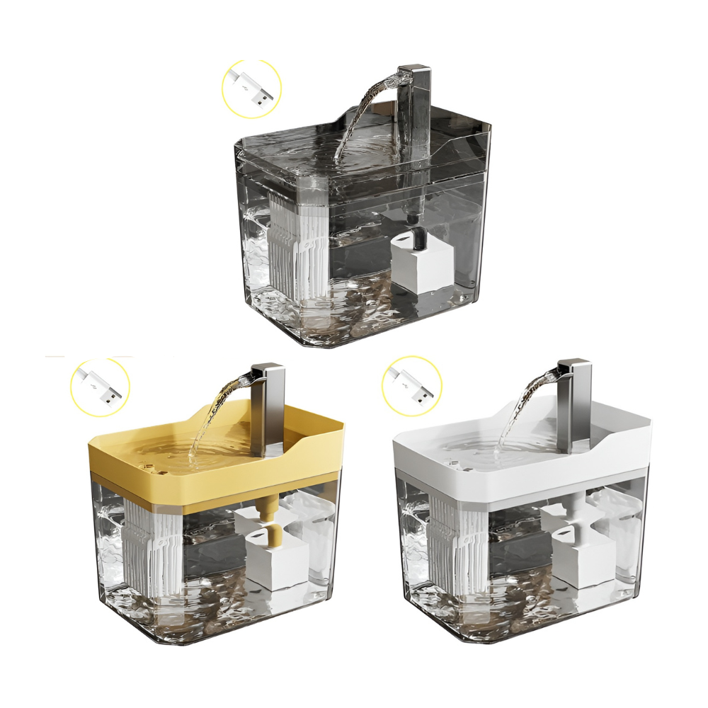 WaterFountain Anwendung im Wohnzimmer