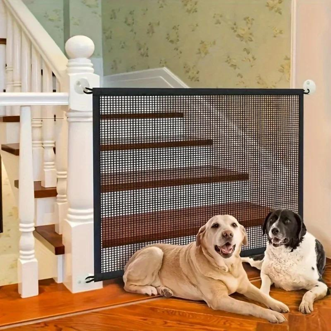MagicGate Haustiergitter Tragbar, Ausziehbares Absperrgitter