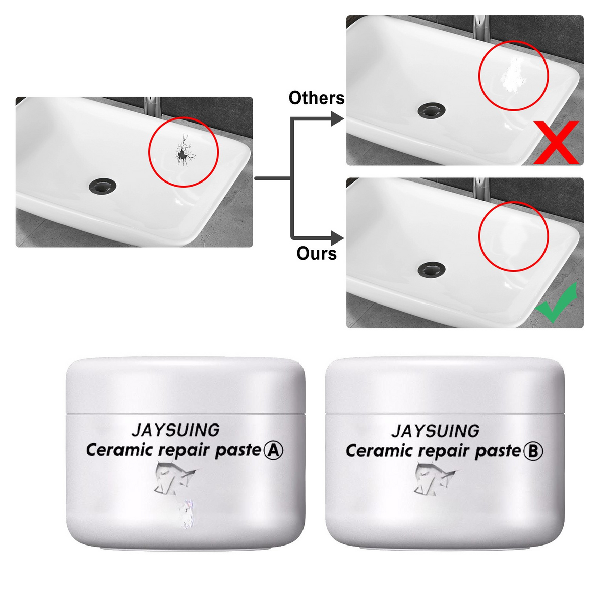 CeramicPaste Anwendung Schritte