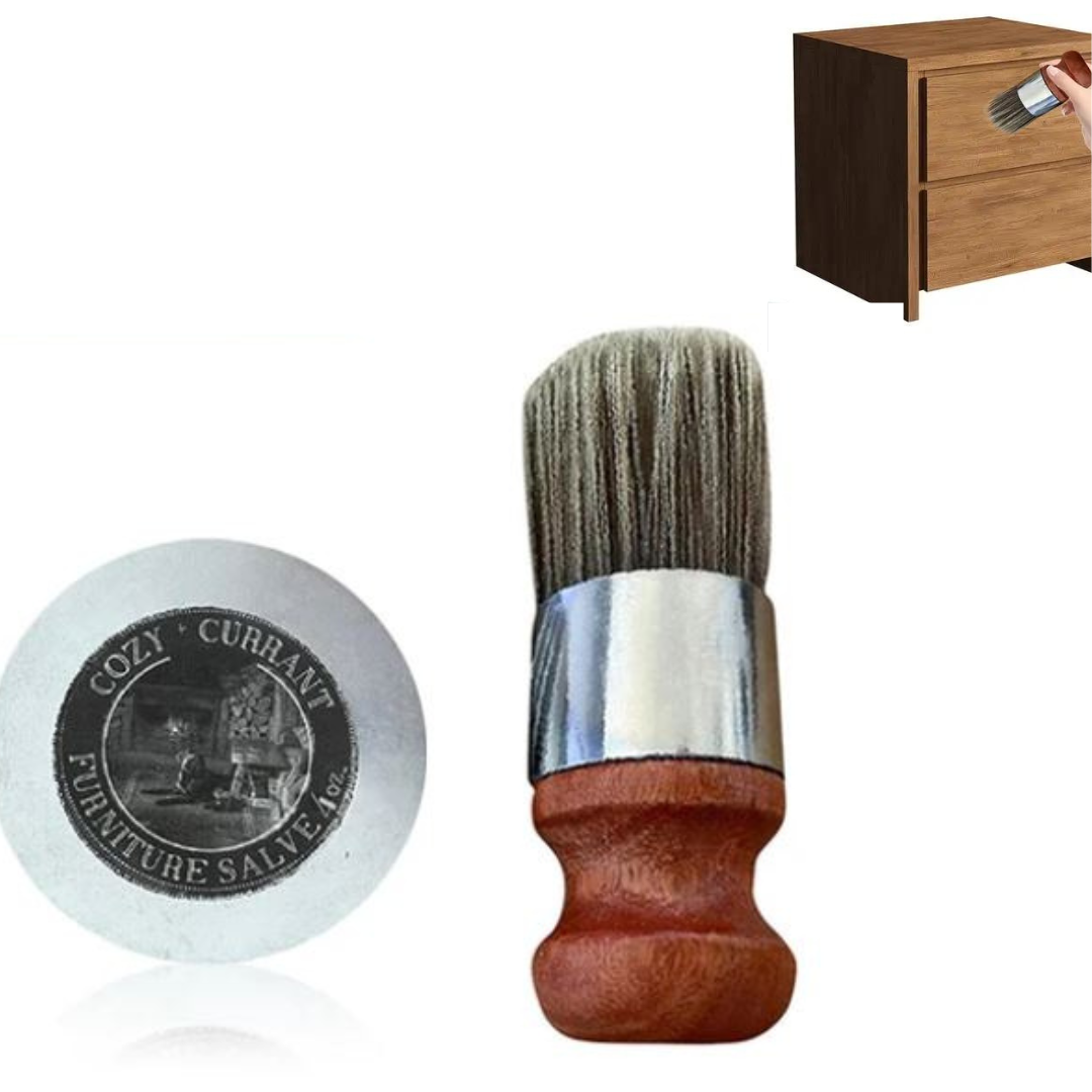 FurnitureKit Leder-Pflegeset Mit Bürste