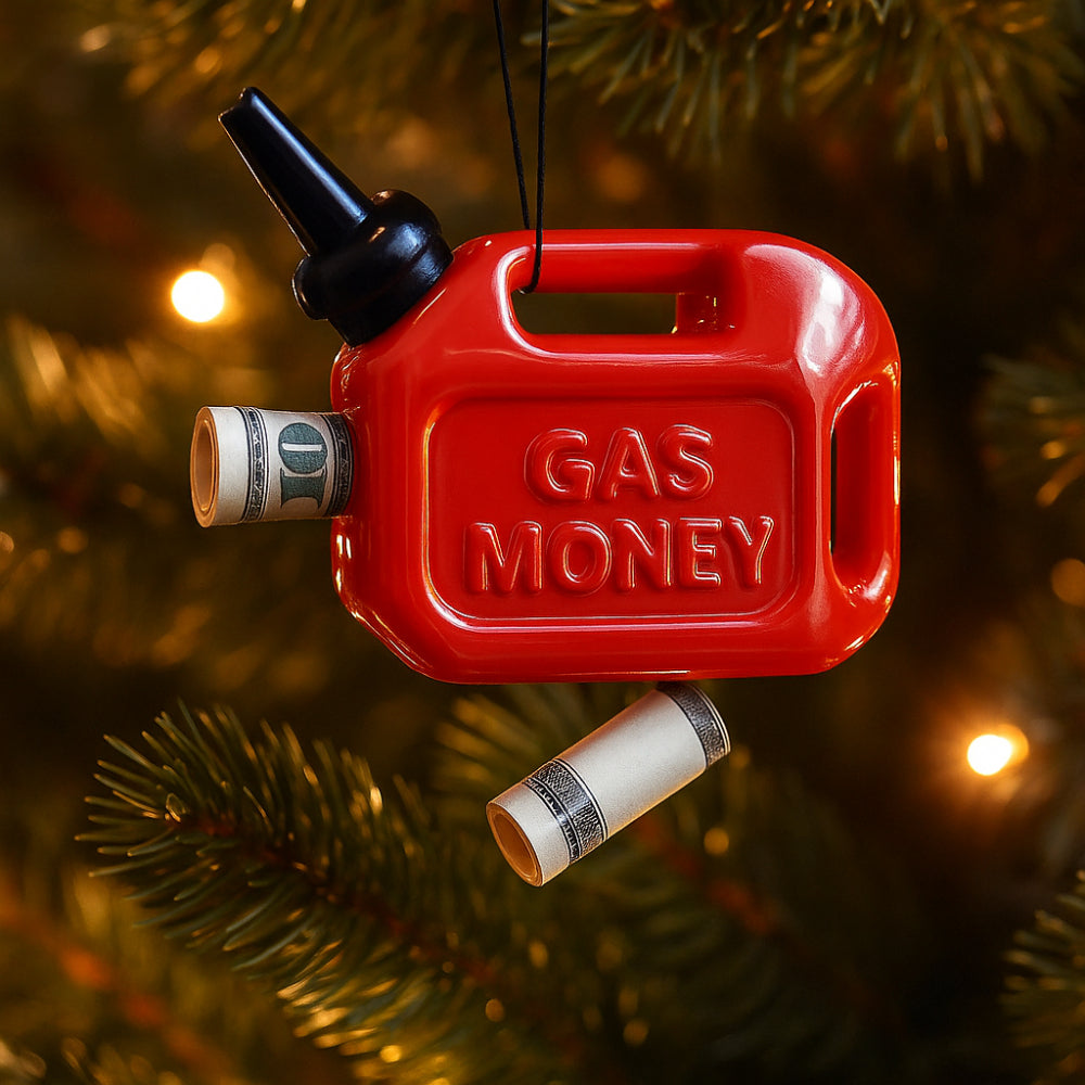 Christbaumschmuck Geldversteck – Kunststoff Ornament Weihnachten