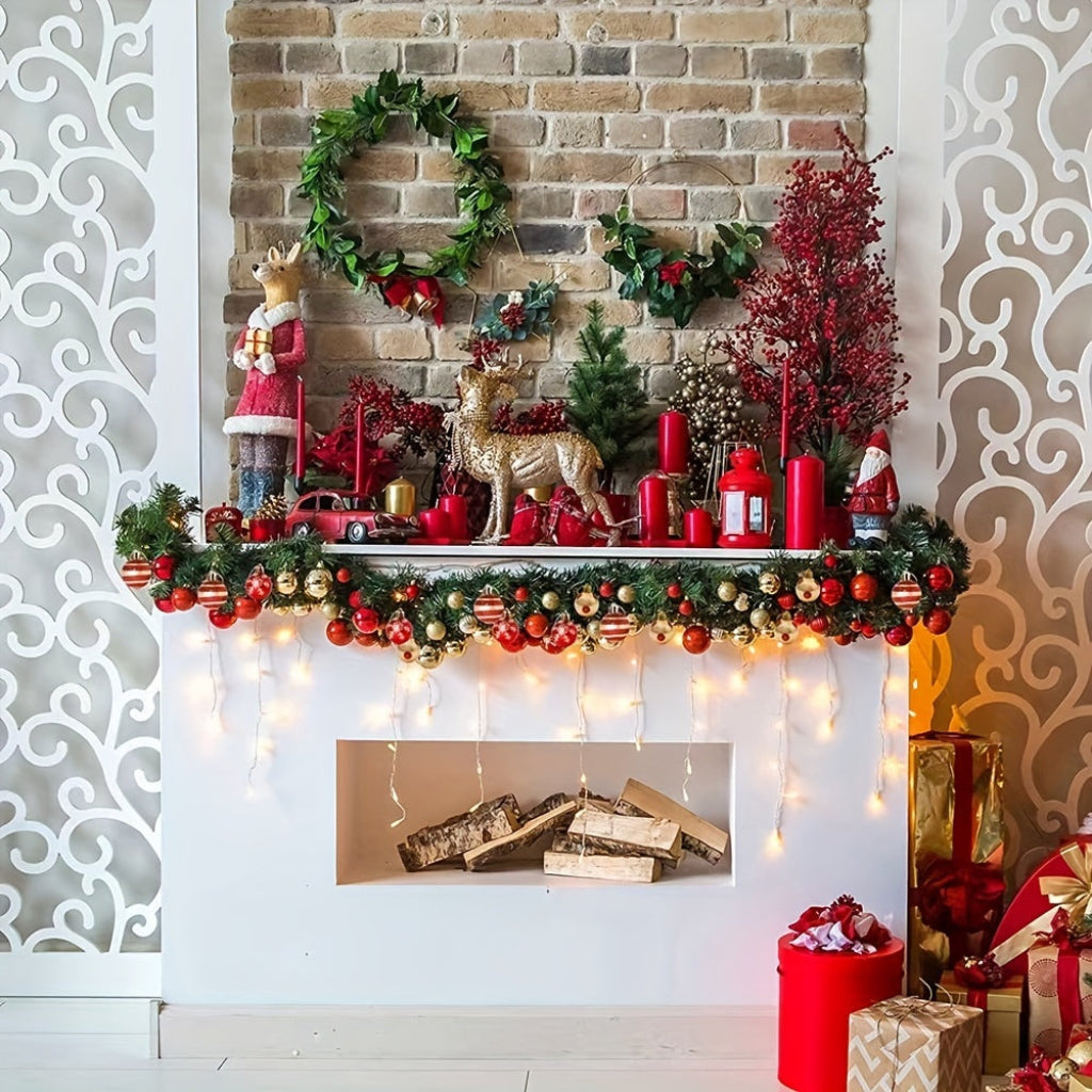 Weihnachtskugeln Kunststoff 50er Set – Baumschmuck bruchsicher
