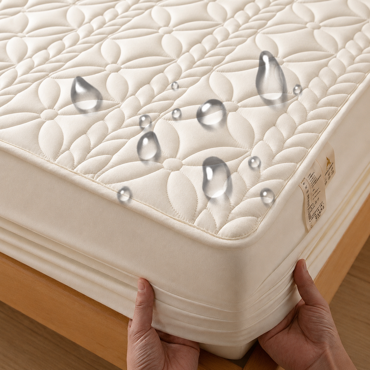 BedCover Wasserdichter Spannbettbezug, Atmungsaktiver Matratzenschutz