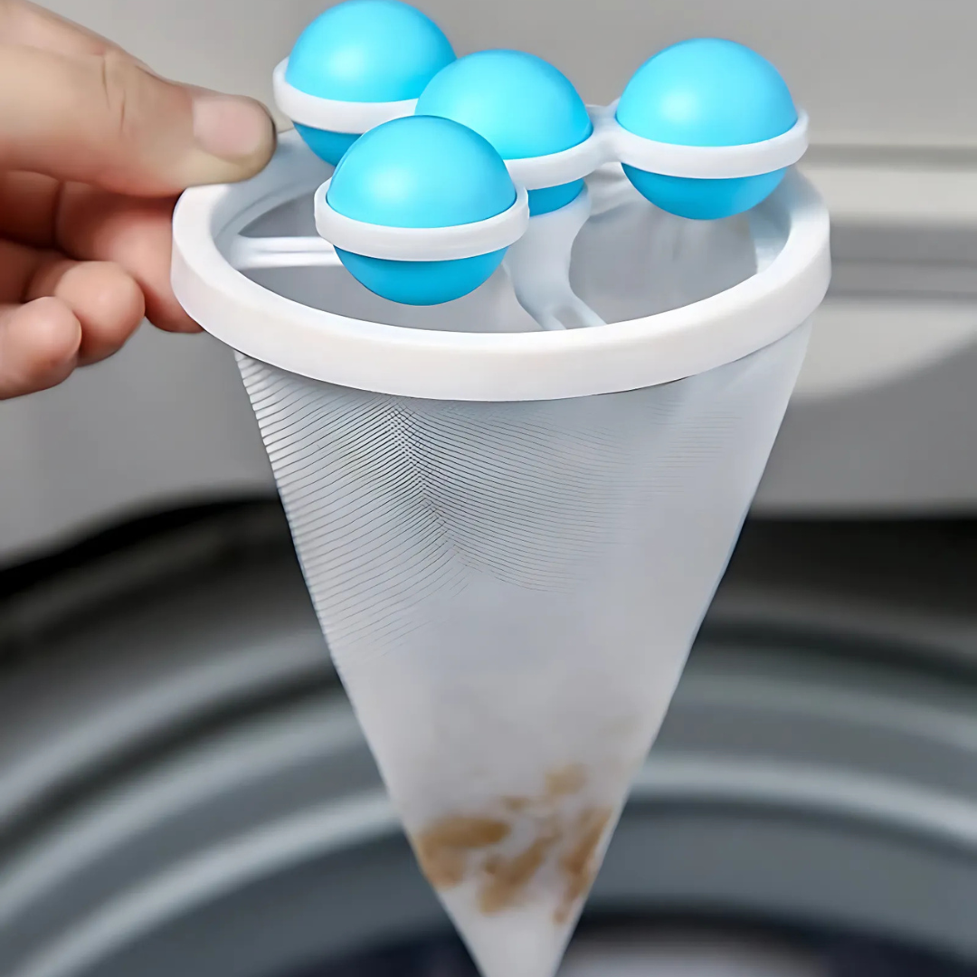 WashingFilter Wiederverwendbarer Fusselfilter Für Die Waschmaschine