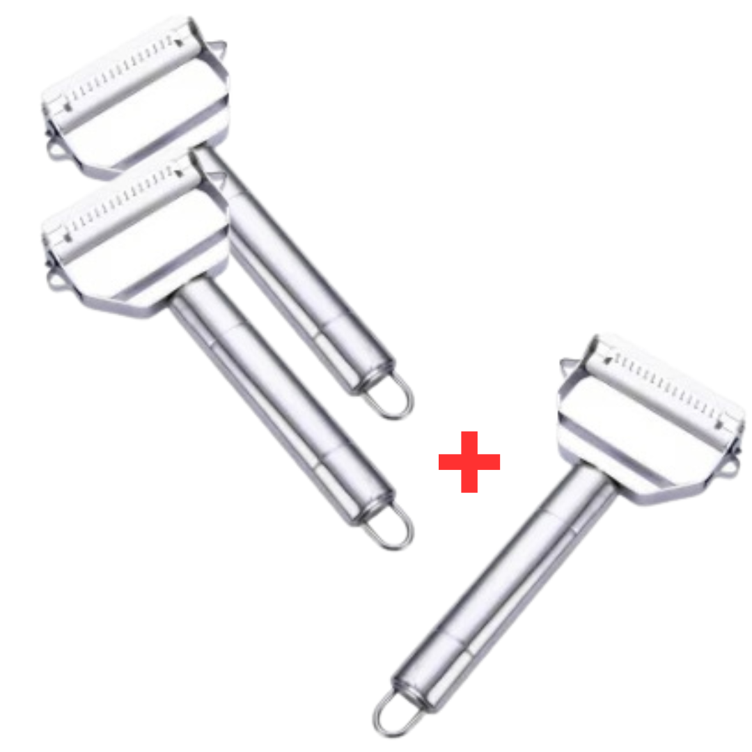 MultiPeeler Edelstahl-Schäler Mit Julienne-Klinge