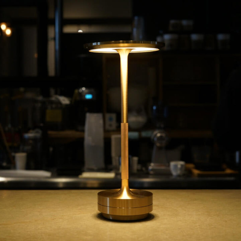 LuxeLamp – Touch-Nachttischlampe mit drei Lichtfarben