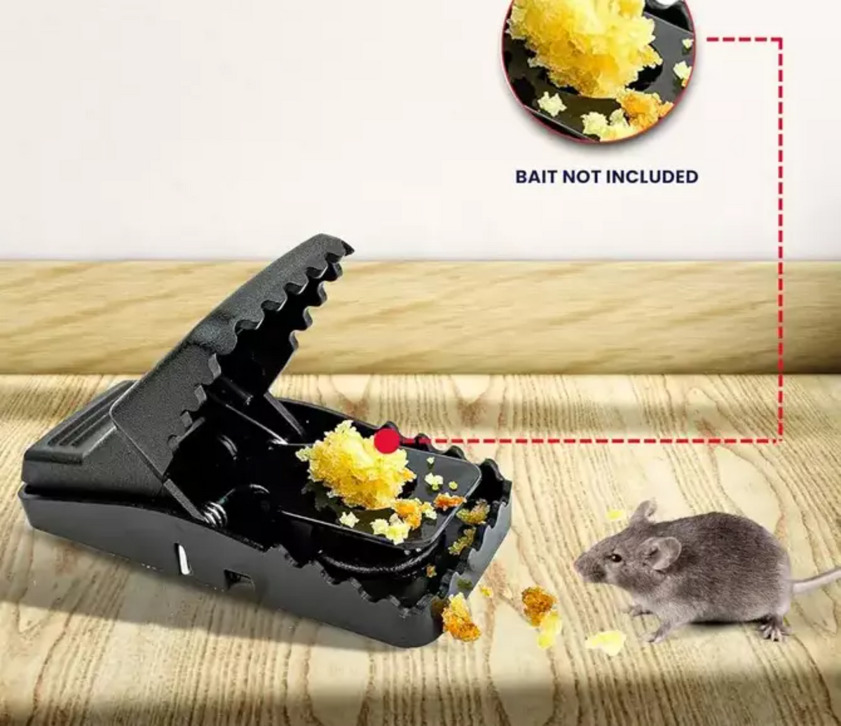 RodentTrap Nagetierfalle Wiederverwendbar, Humane Mäusefalle