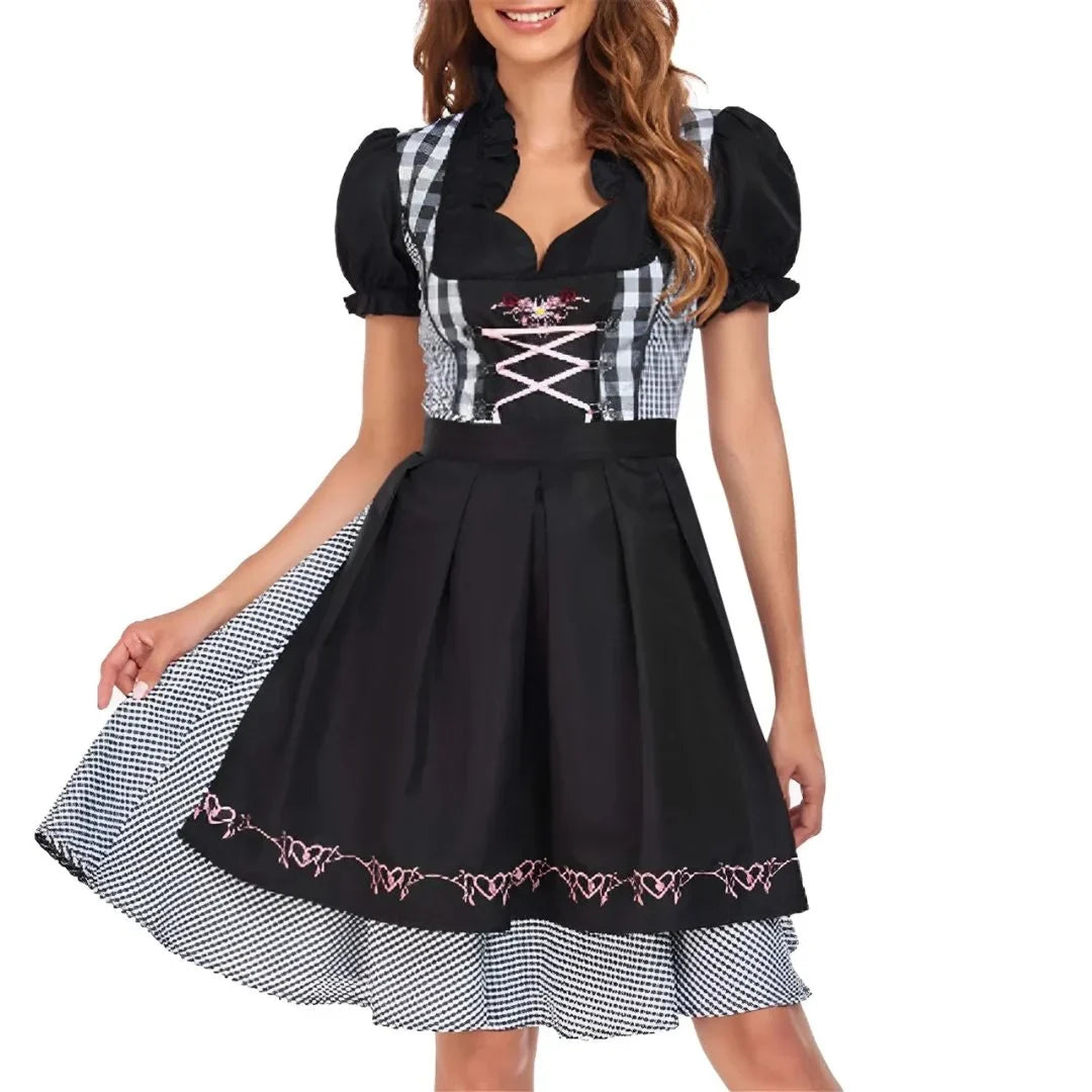 Dirndl Damen Oktoberfest Modern, Dirndlkleid Traditionell