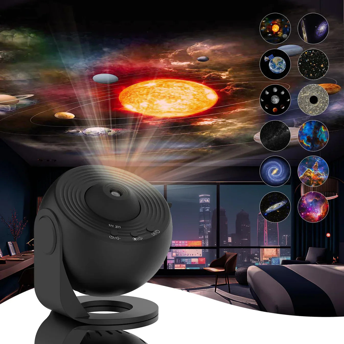 GalaxyProjector Schwarz