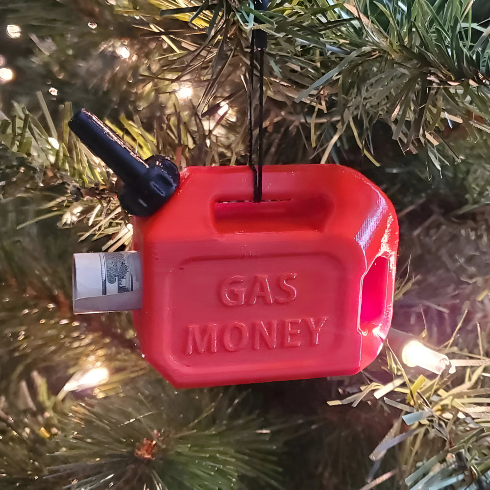 Christbaumschmuck Geldversteck – Kunststoff Ornament Weihnachten