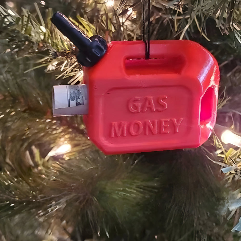 Christbaumschmuck Geldversteck – Kunststoff Ornament Weihnachten