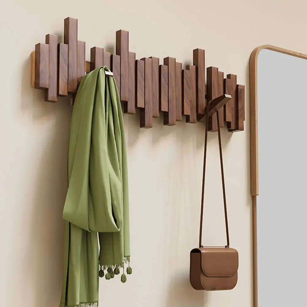 GlideHold CoatRack dekorativ an der Wand