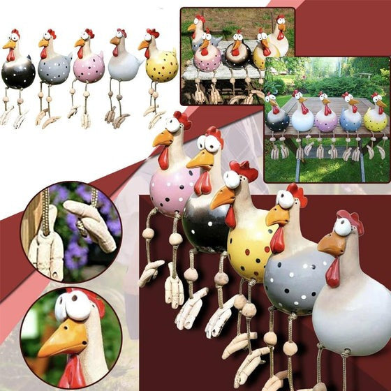 RoosterDecor – Hahn-Ornament für die Gartendekoration