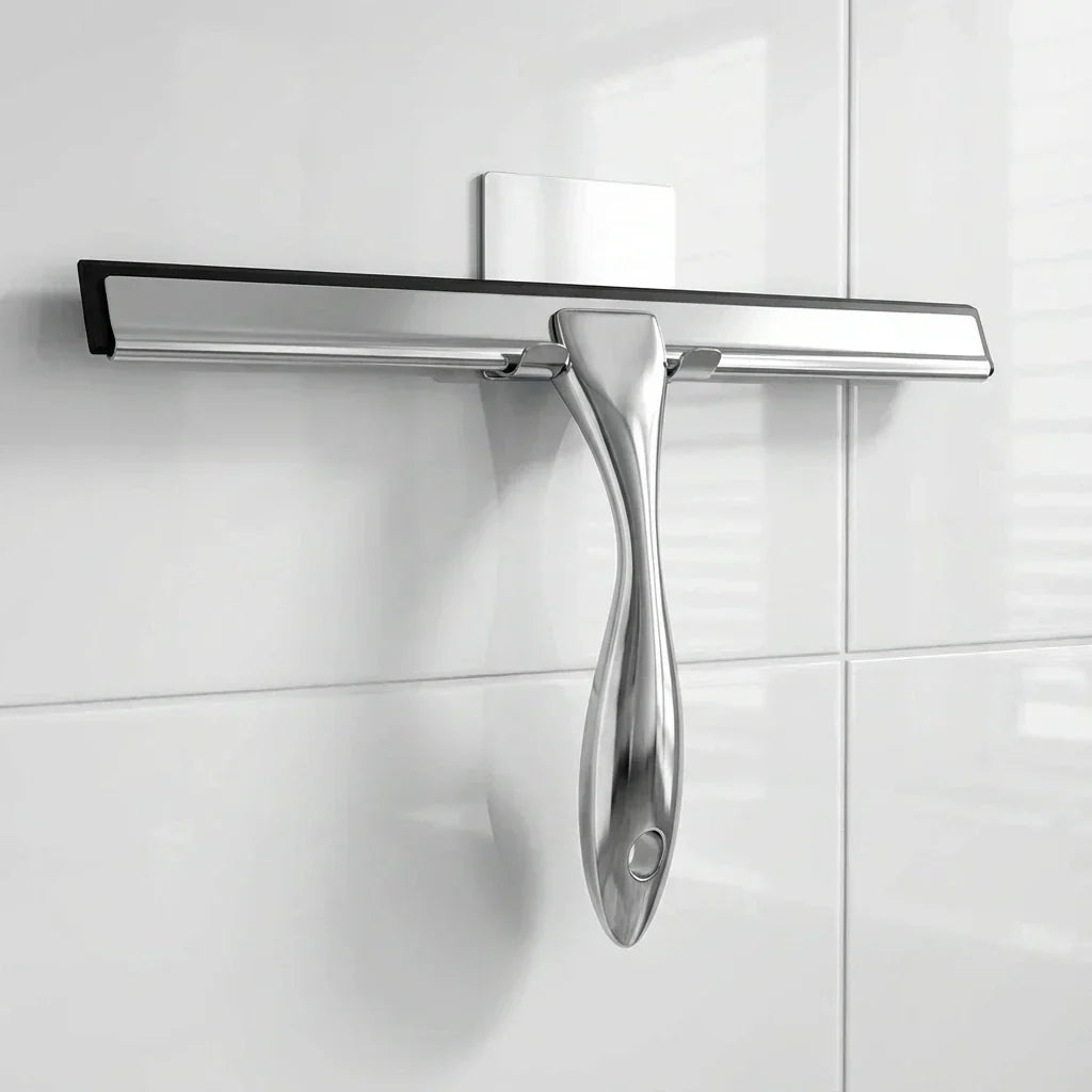MultiSqueegee Fensterabzieher Edelstahl, Streifenfreie Glasreinigung