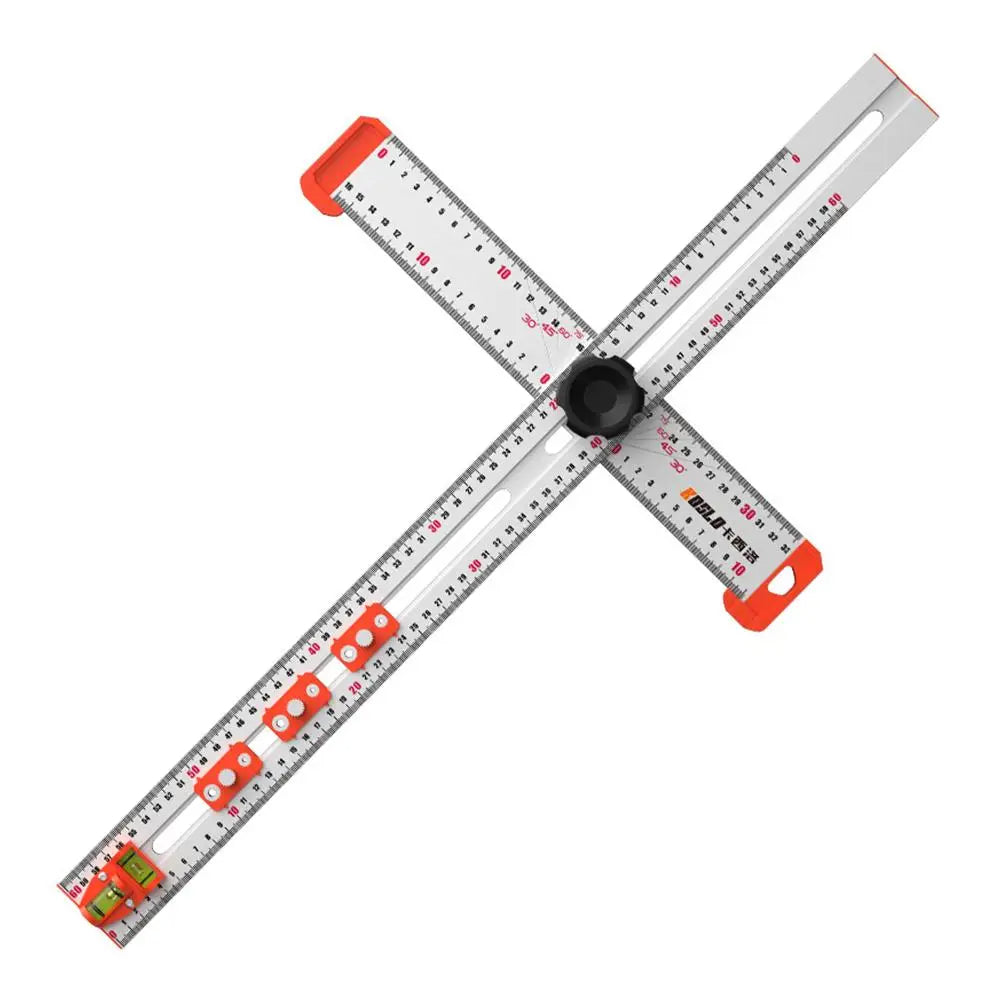 DrillRuler 2-in-1 Bohr-Positionierungslineal