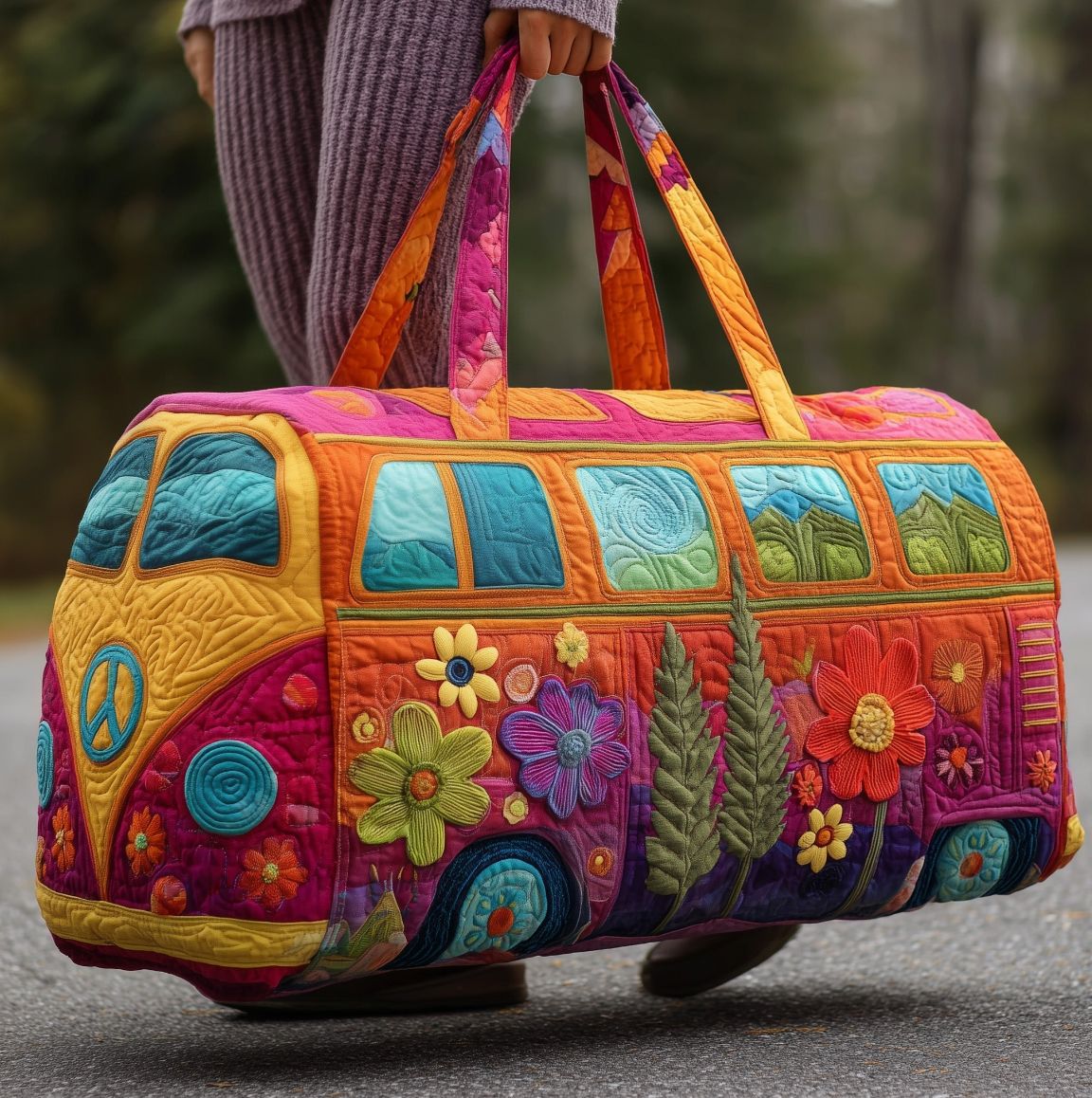 FloraVoyage Reisetasche Design Stil C