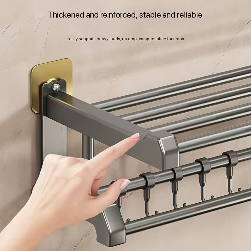 EasyHang – Klappbarer Hänge-Organisator mit Saugnapf, ohne Bohren