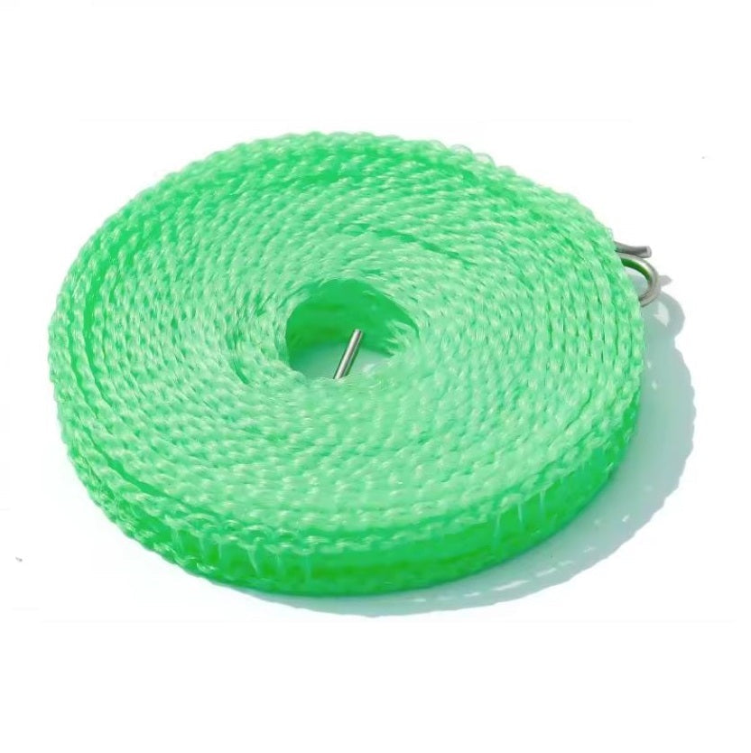 HangingLine – Tragbare Wäscheleine mit Windschutz-Gitter, 5 m