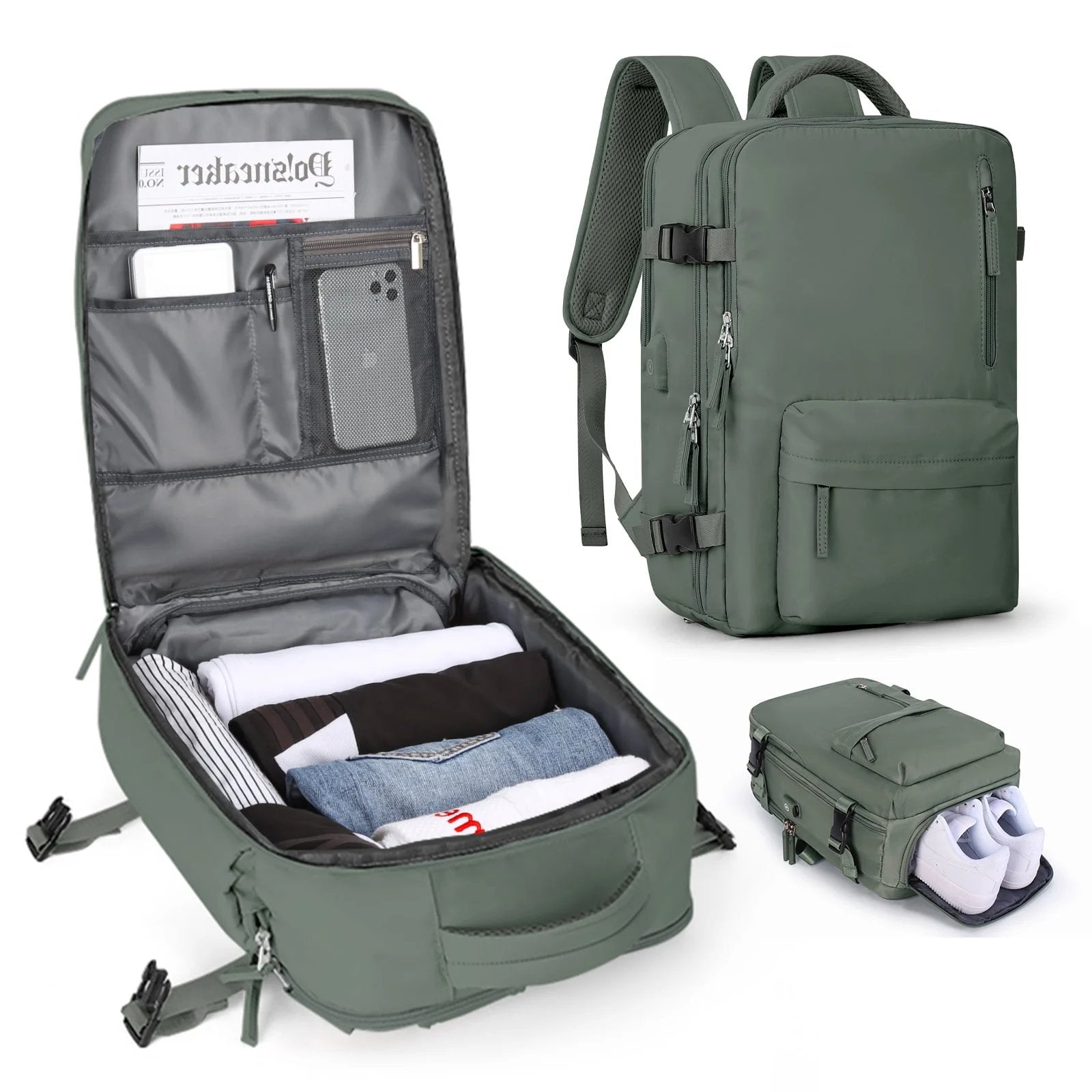 Givera Rucksack geräumig und leicht