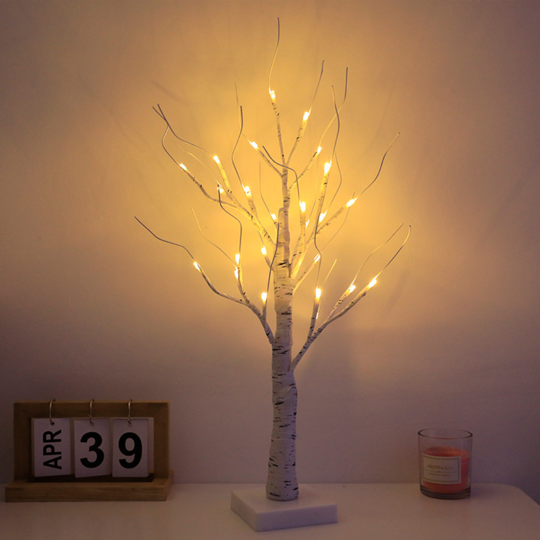 LED Lichterbaum Deko – Weihnachtsbeleuchtung mit Timer