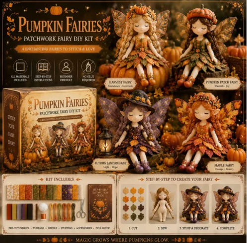 Kletshuts PatchworkFairy Design 2