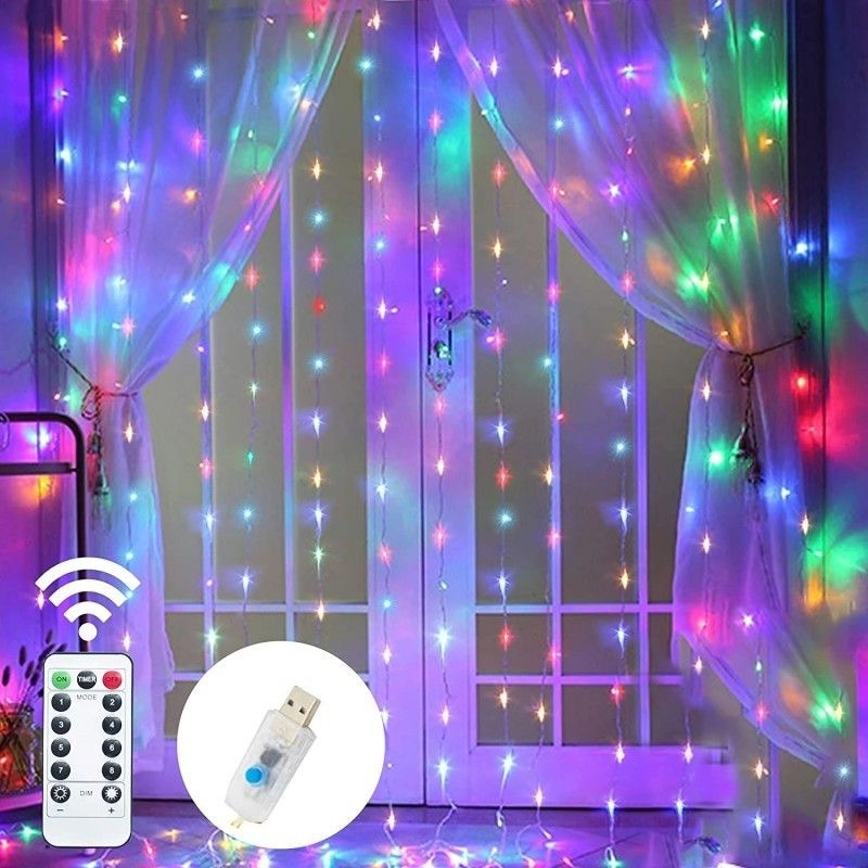 CurtainLights – LED-Lichtervorhang für gemütliche Beleuchtung