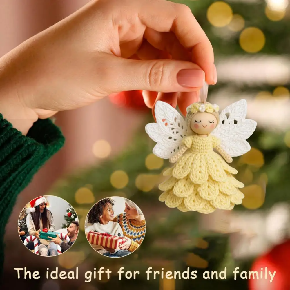 CrochetOrnament am Weihnachtsbaum