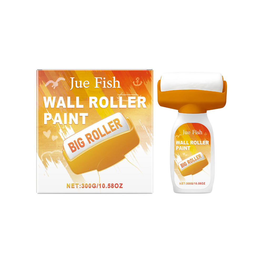 RollerPaint Verpackung und Rollerflasche im Überblick