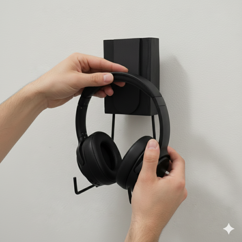 MagnetHook Magnethaken haelt Elektrowerkzeug an Stahlwand