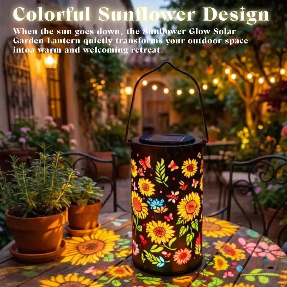 SunflowerLamp – Solar-Gartenleuchte mit Sonnenblumen-Design