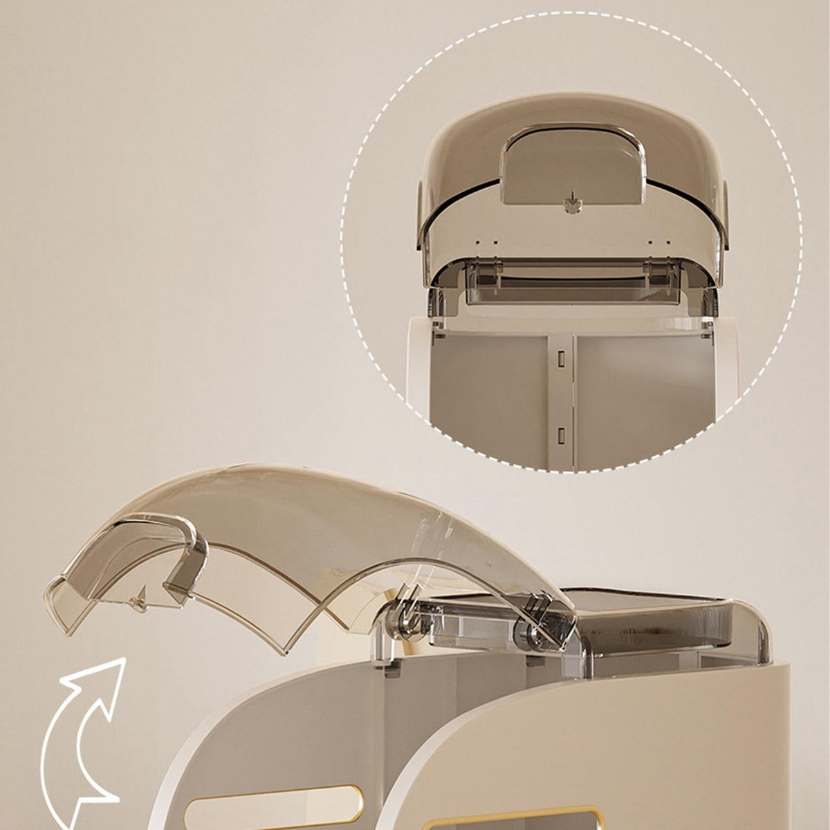 BathroomStorage – Platzsparender Badezimmerorganizer