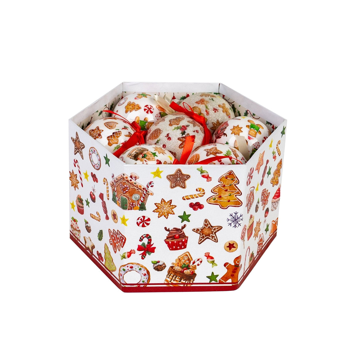Kugelbox "Gingerbread" 15-teilig