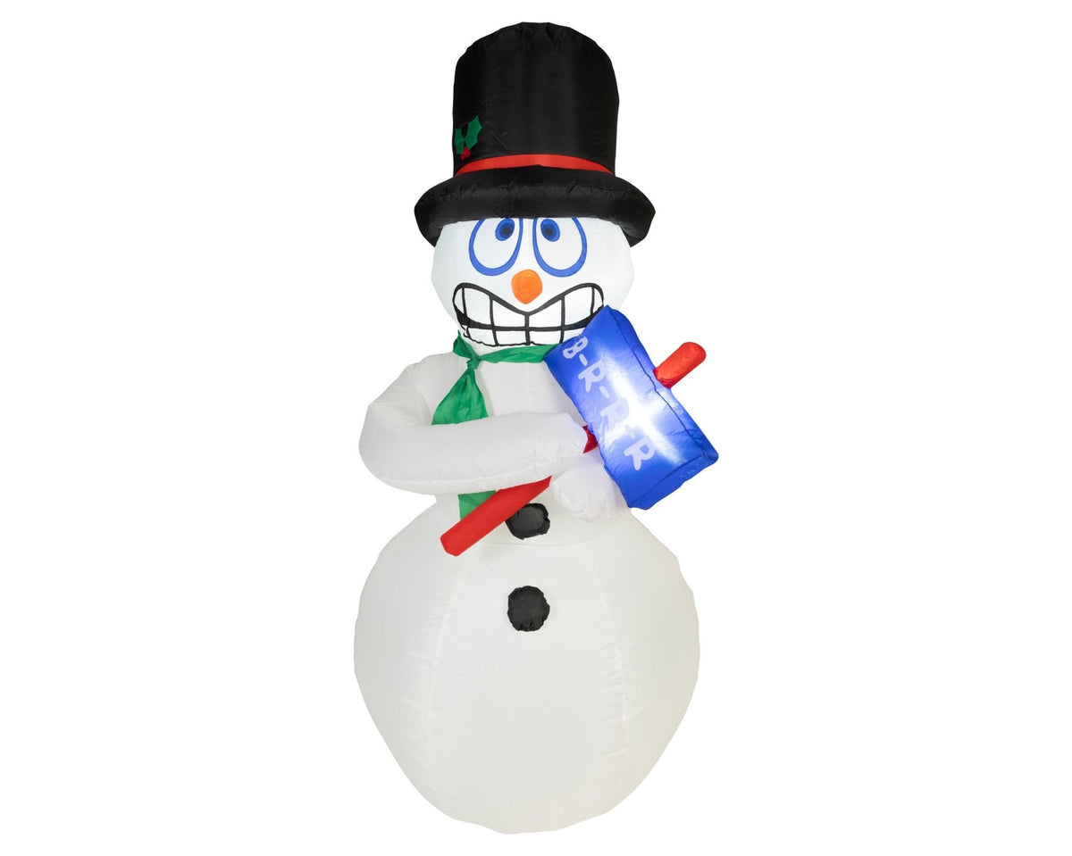 Aufblasbarer LED-Schneemann – Weihnachtsdeko Outdoor 175 cm