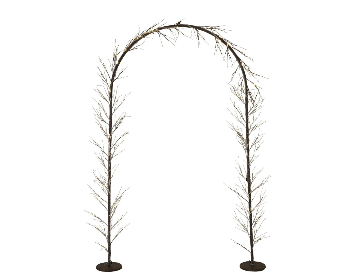 LED-Bogen "Eingang ins Weihnachtsland" – Weihnachtsdeko 230 cm