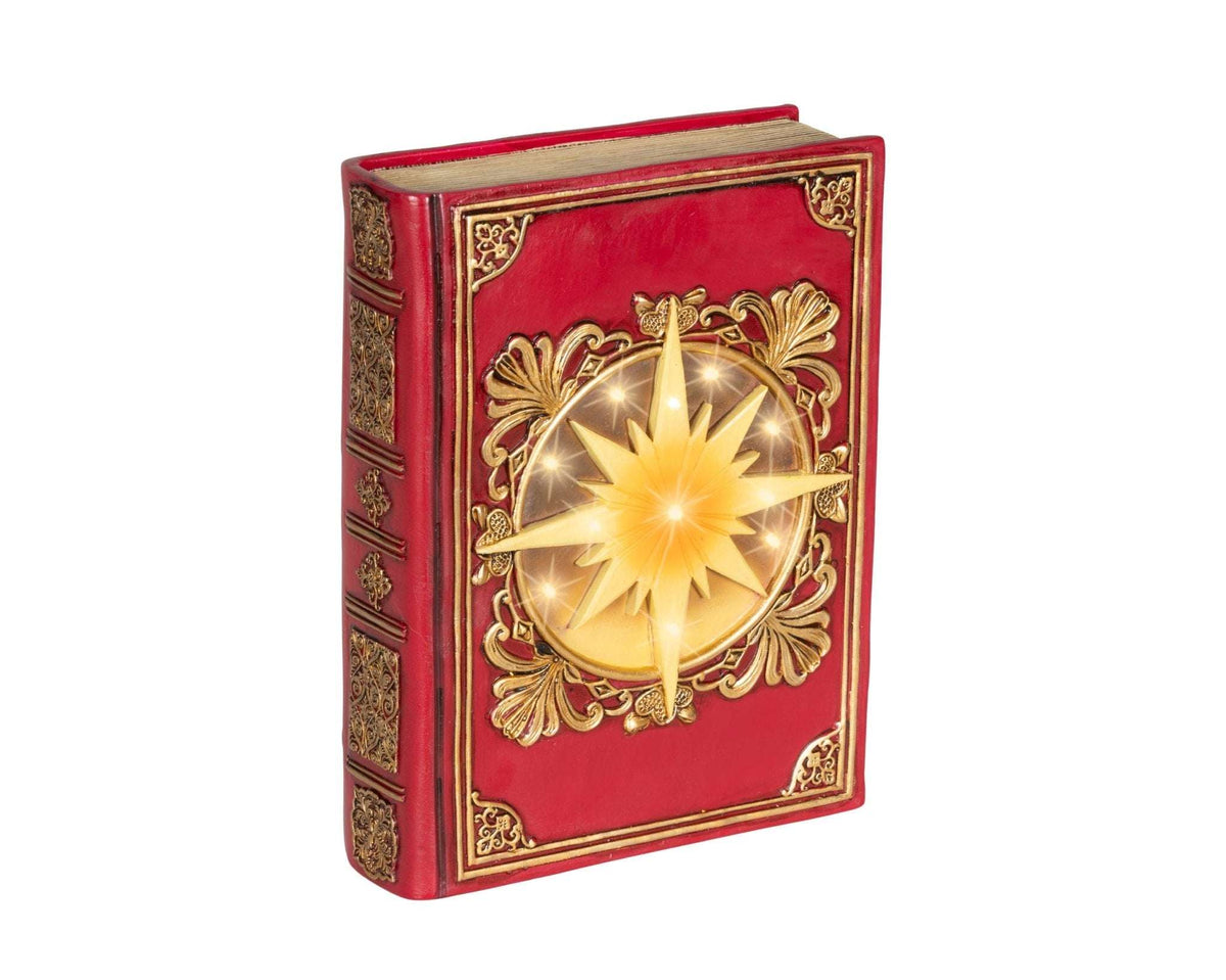 LED-Weihnachtsbücher Sparset – 3er-Set mit Goldprägung