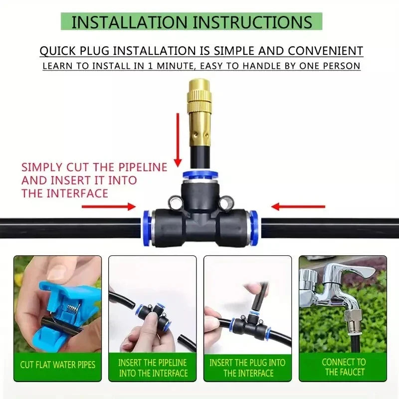 IrrigationSet Schläuche und Verbinder