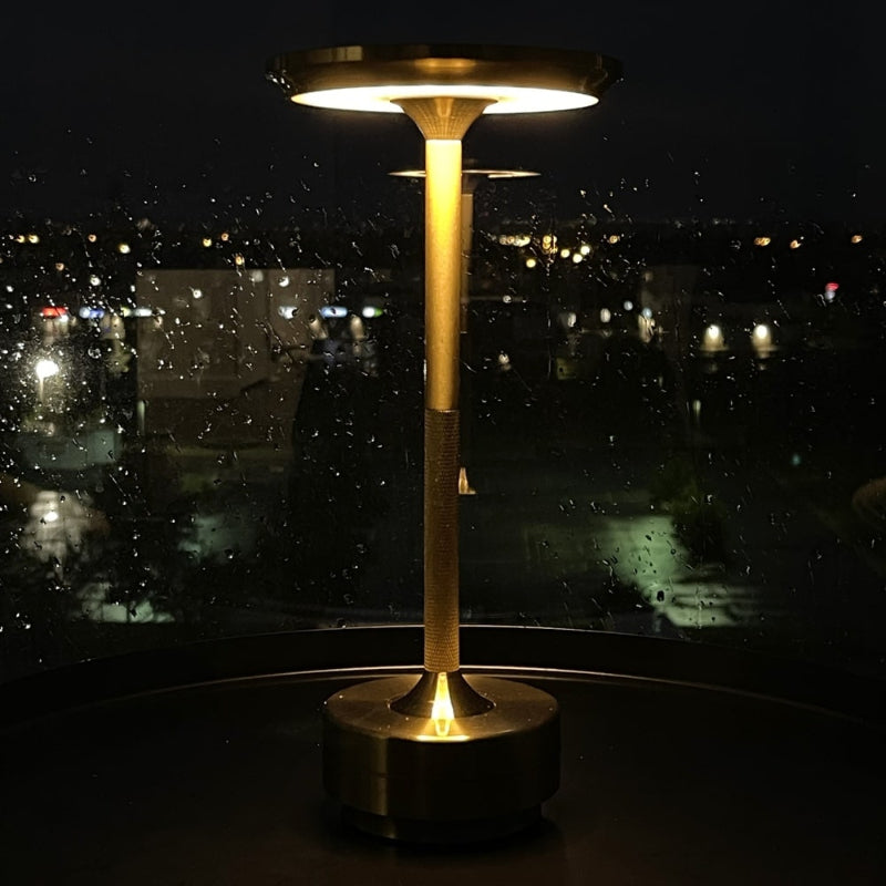 LuxeLamp – Touch-Nachttischlampe mit drei Lichtfarben